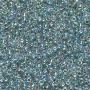 Miyuki seed beads 11/0 - Seafoam lined crystal 11-263